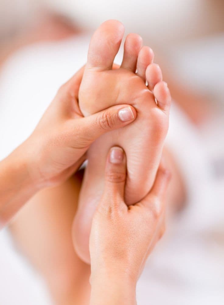 Massage des pieds