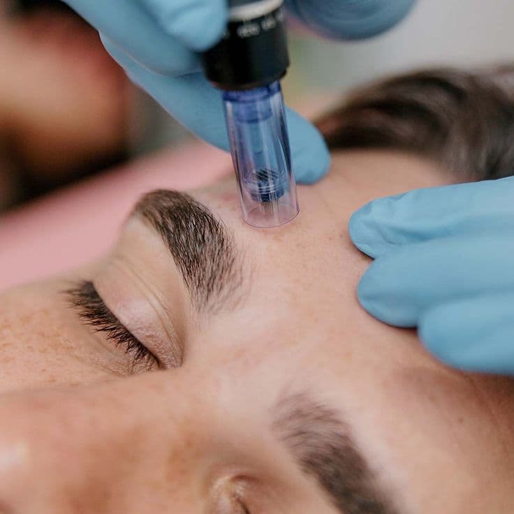 Traitement de microneedling